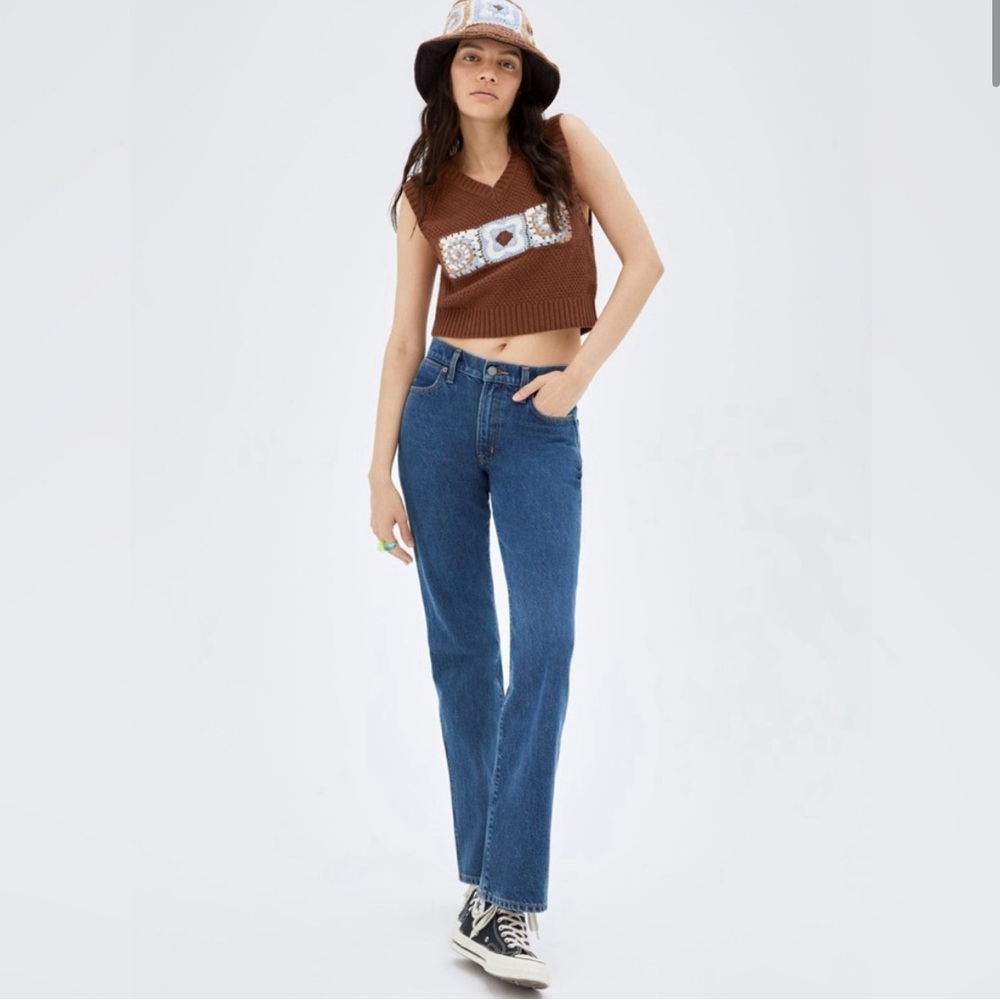 Aritzia Sunday Best Ziggy Mid Boot Cut Jeans size 24